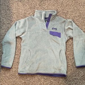 Grey Patagonia Pullover